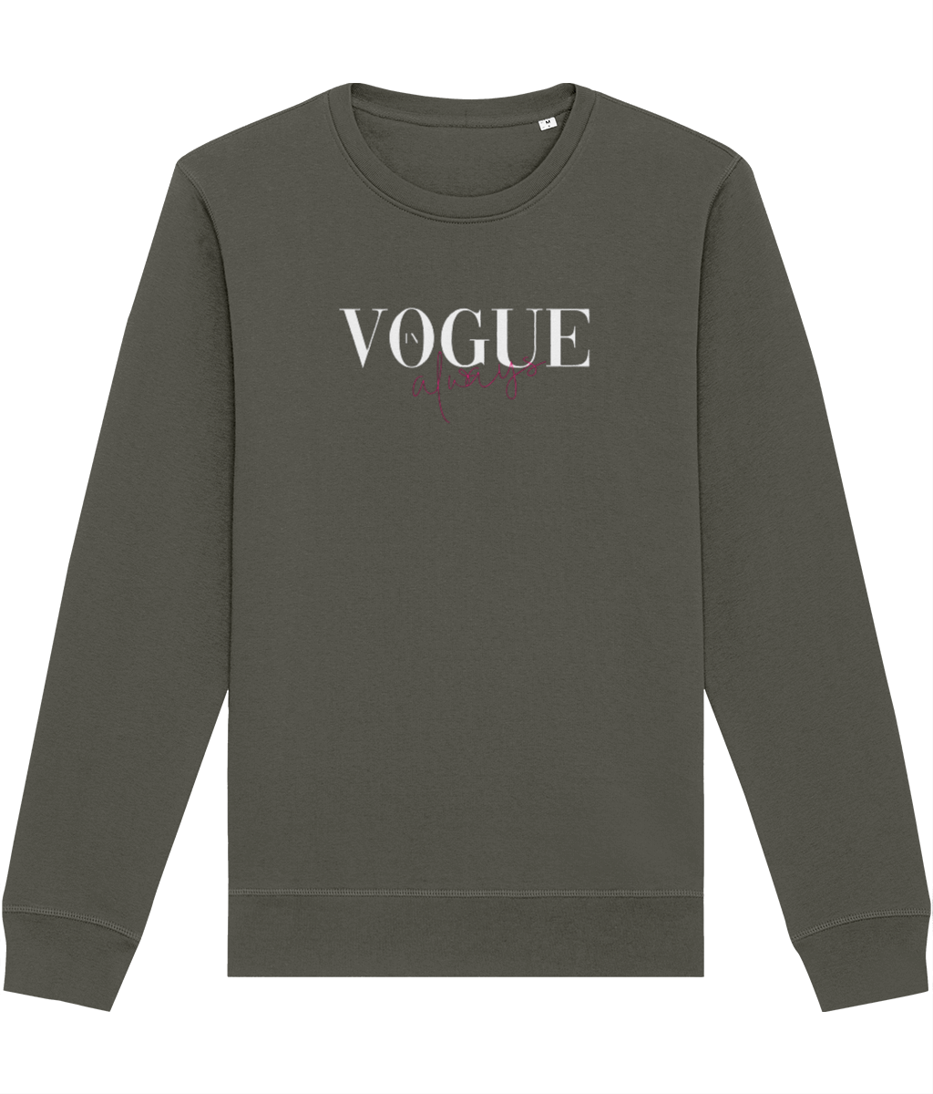 Stay current 'In Vogue' on a soft organic layer.