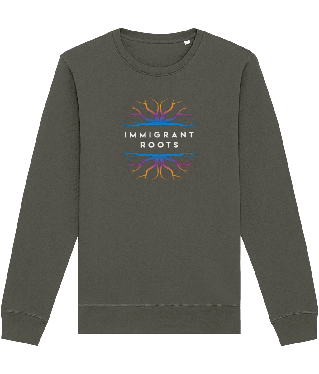 Urban 'Immigrant Roots' Organic Cotton Sweatshirt that feels like a good book day