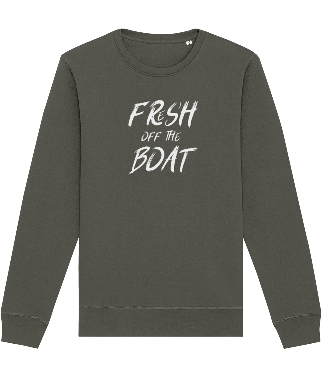 Fresh Off The Boat Sweatshirt for Men: Stylish, Comfortable, and Organic
