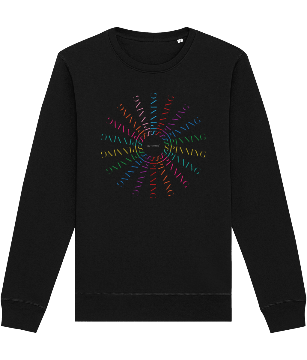 Contemporary 'Spinning Around' Kylie Minogue Organic Cotton Sweatshirt for music lovers