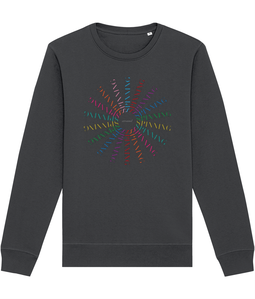Stylish and soft: Contemporary 'Spinning Around' Kylie Minogue Organic Cotton Sweatshirt