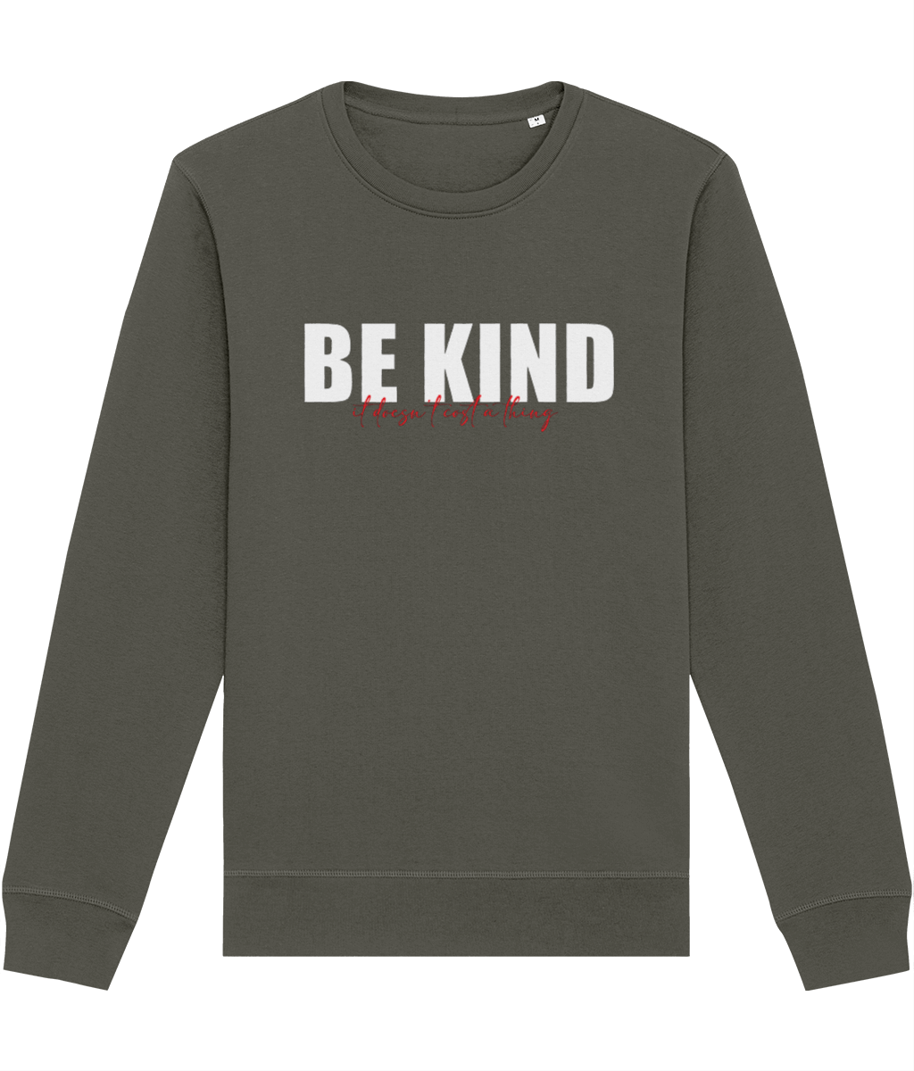Urban 'Be Kind, It's Free' Organic Cotton Sweatshirt - Vivienne Westwood sweatshirt style.
