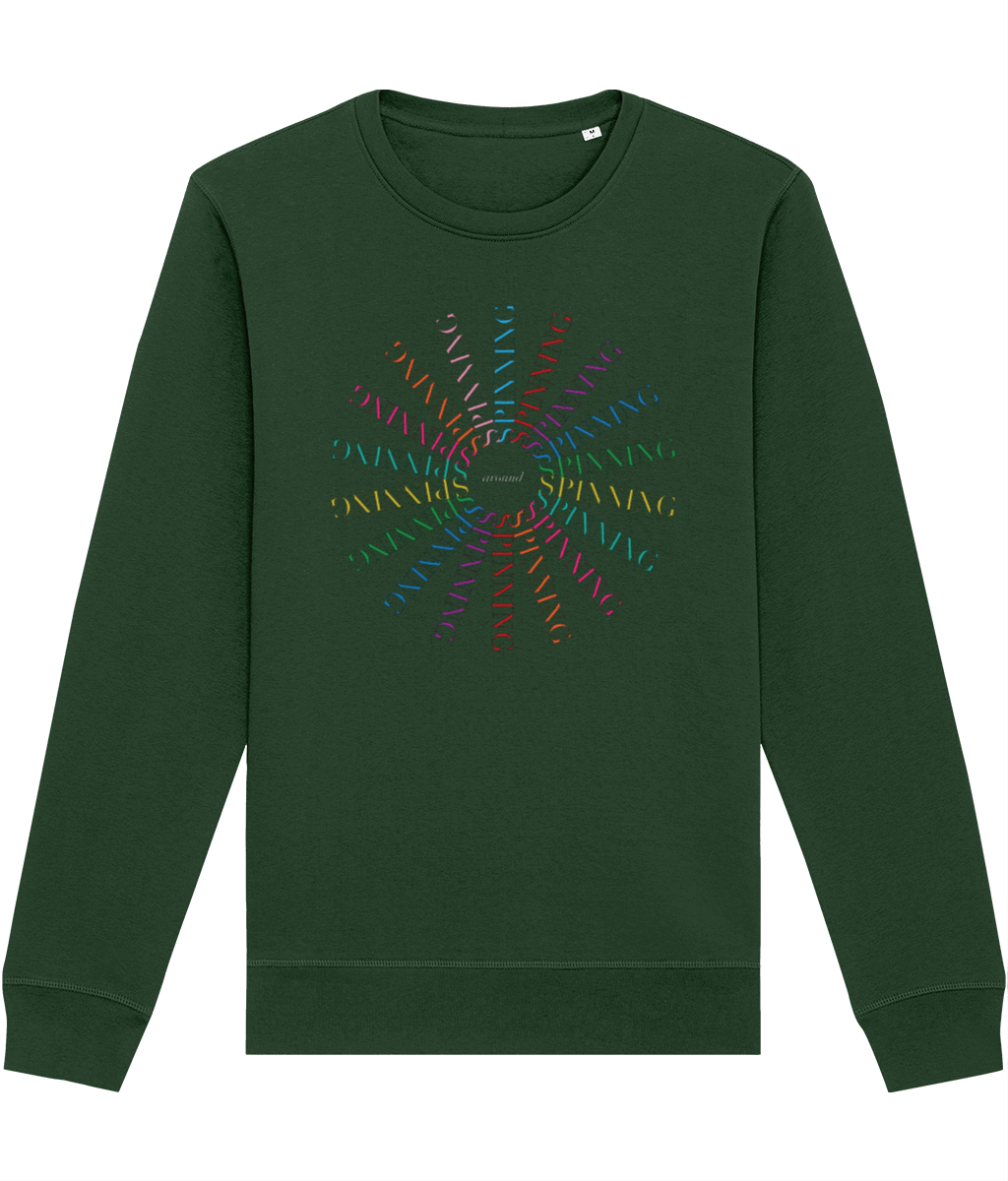 Music club vibes in Contemporary 'Spinning Around' Kylie Minogue Organic Cotton Sweatshirt