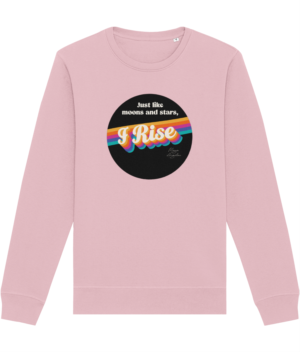 Feminist 'I Rise' Maya Organic Cotton Sweatshirt - Feminism