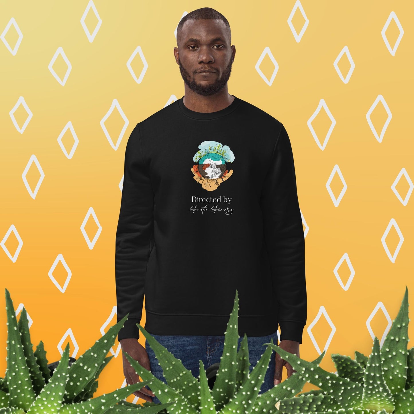 Unique best sweatshirt: 'Greta Gerwig' Climate Change cotton.