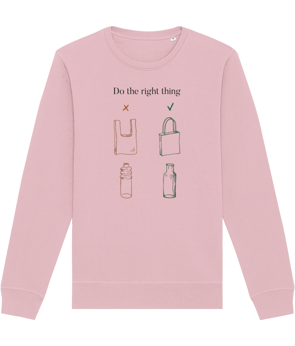 New best selling sweatshirt: 'No Plastic' Climate Change.