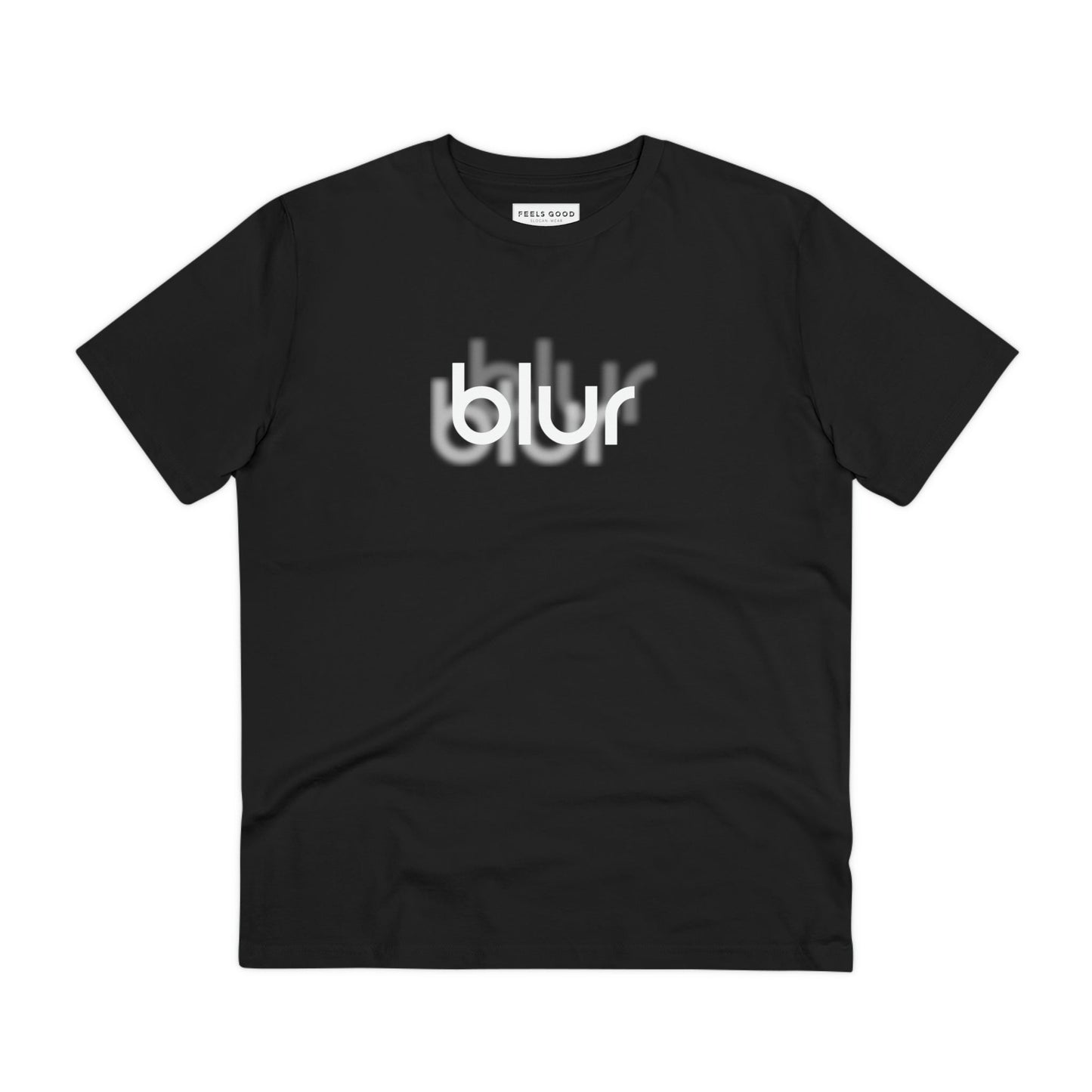 Top brand t-shirt: Contemporary 'Blur' organic cotton.