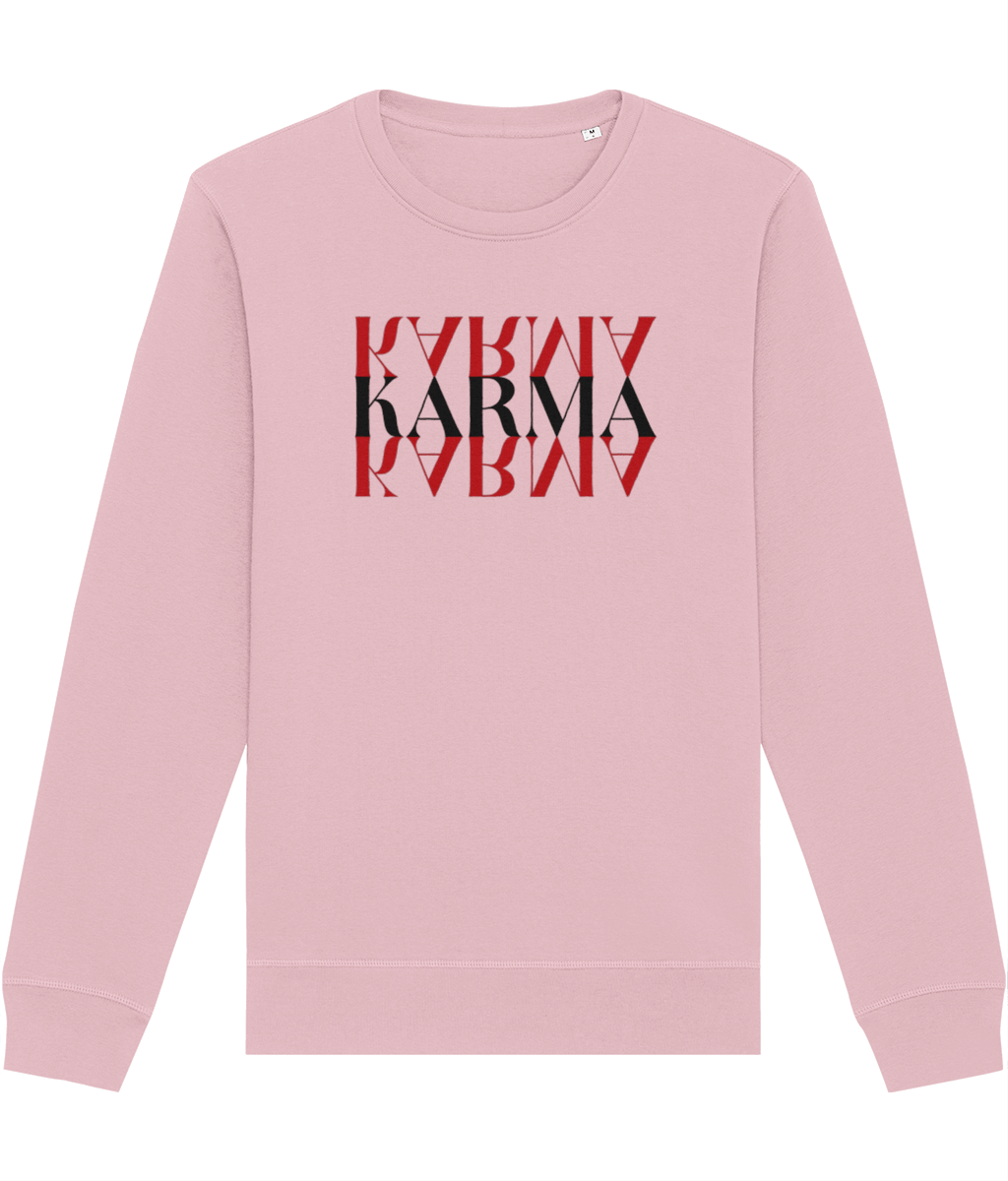 Karma Culture Club sweatshirt perfect for lovers of alternative music and positive quotes