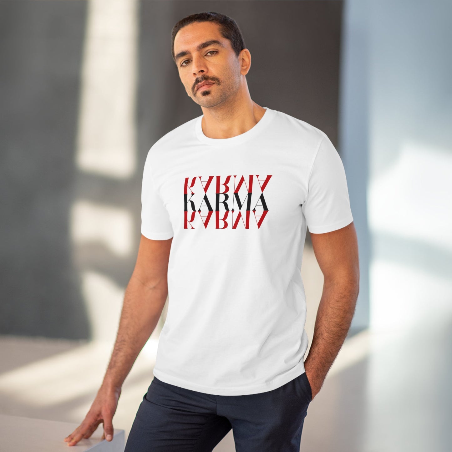 Vintage-loving fans will adore this 'Karma Karma Karma' Culture Club cotton tee