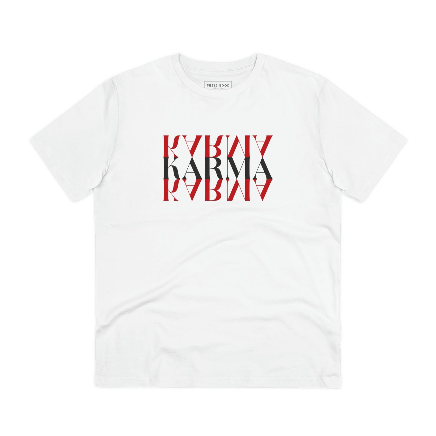Easygoing 'Karma Karma Karma' Culture Club shirt that pairs with any good mood