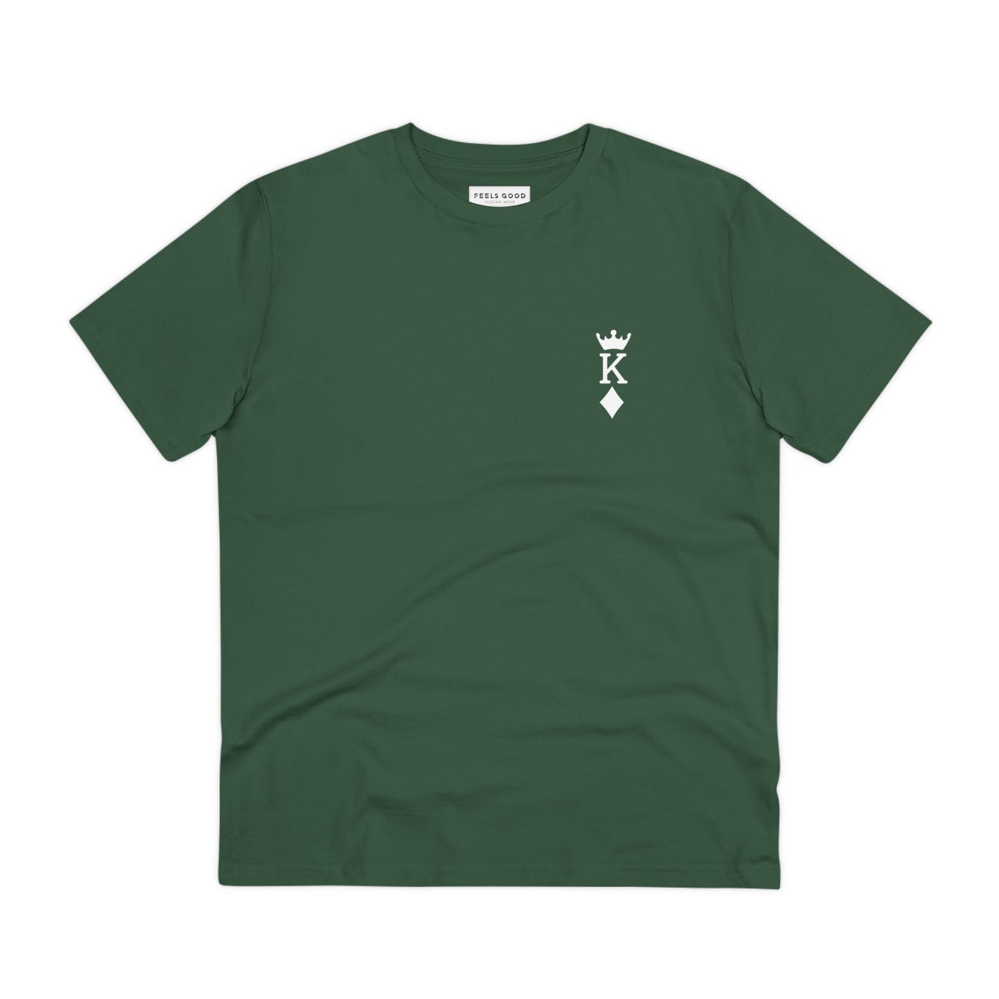 Stylish best t-shirt: 'King Of Diamonds' contemporary look.