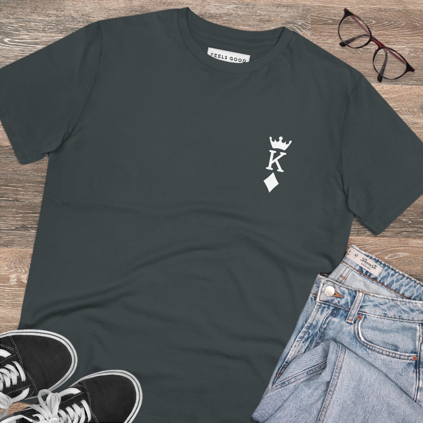 Trending best t-shirt: 'King Of Diamonds' contemporary design.