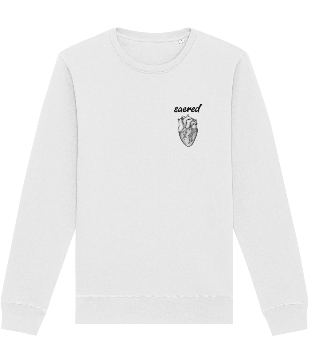 Book-inspired look: Contemporary 'Sacred Heart' Organic Cotton Sweatshirt