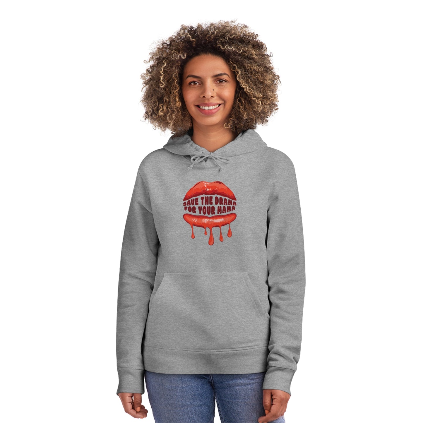Reggae 'Contemporary 'Save The Drama' Mary J Blije Organic Cotton Hoodie – Urban hoodie with style