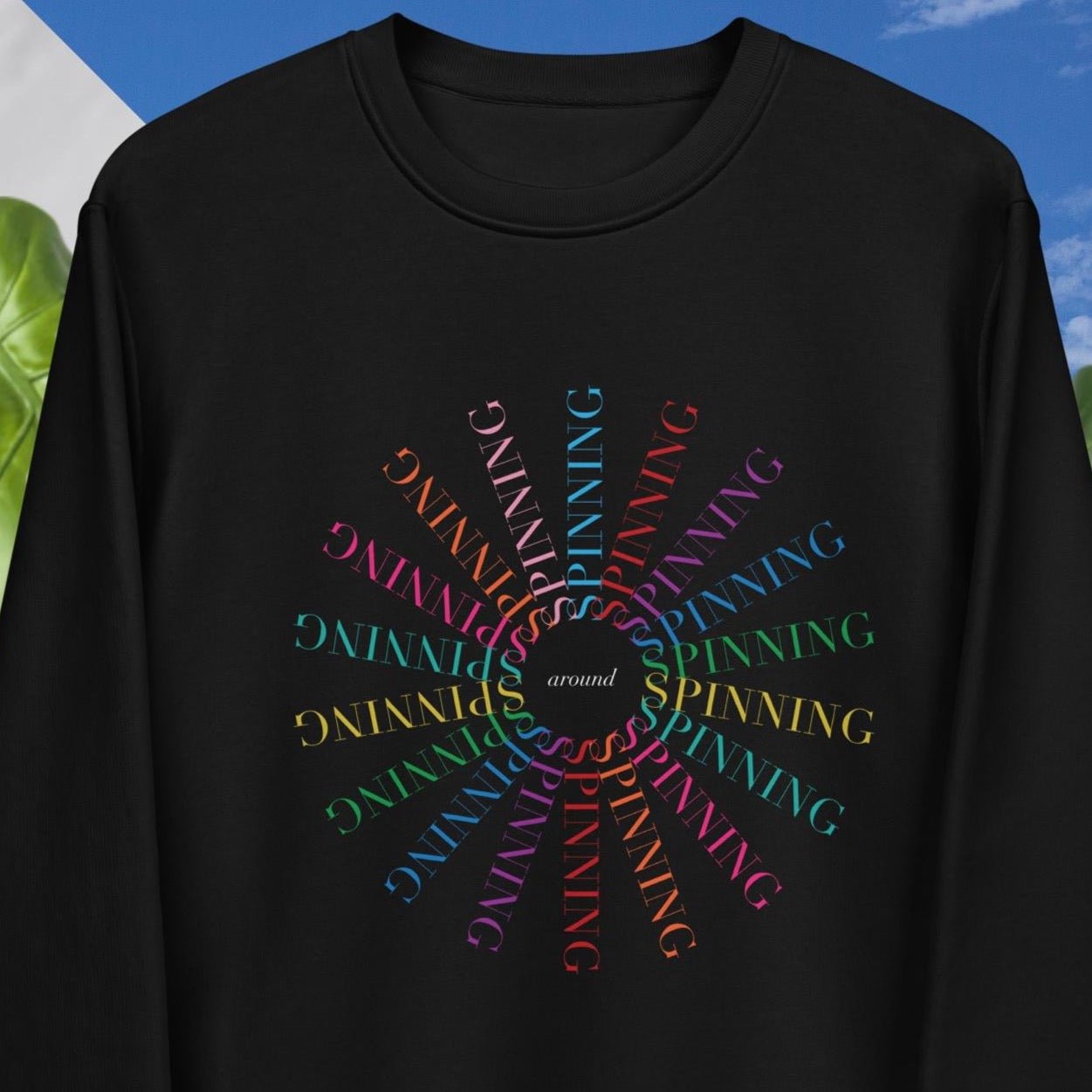 Contemporary 'Spinning Around' Kylie Minogue Organic Cotton Sweatshirt with cozy classic fit