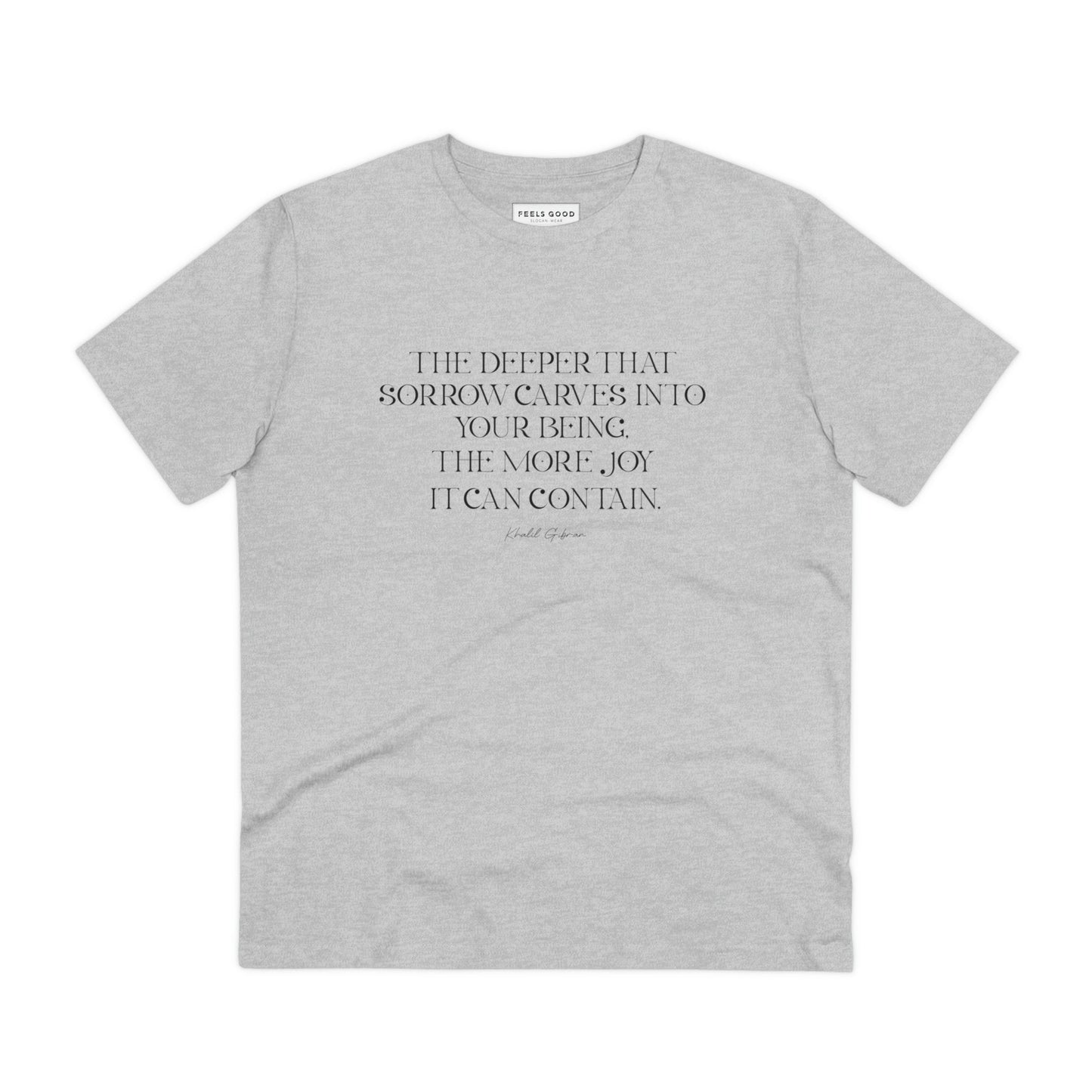 Motivational quote t-shirt: Famous Quotes 'Joy & Pain' - Khalil Gibran