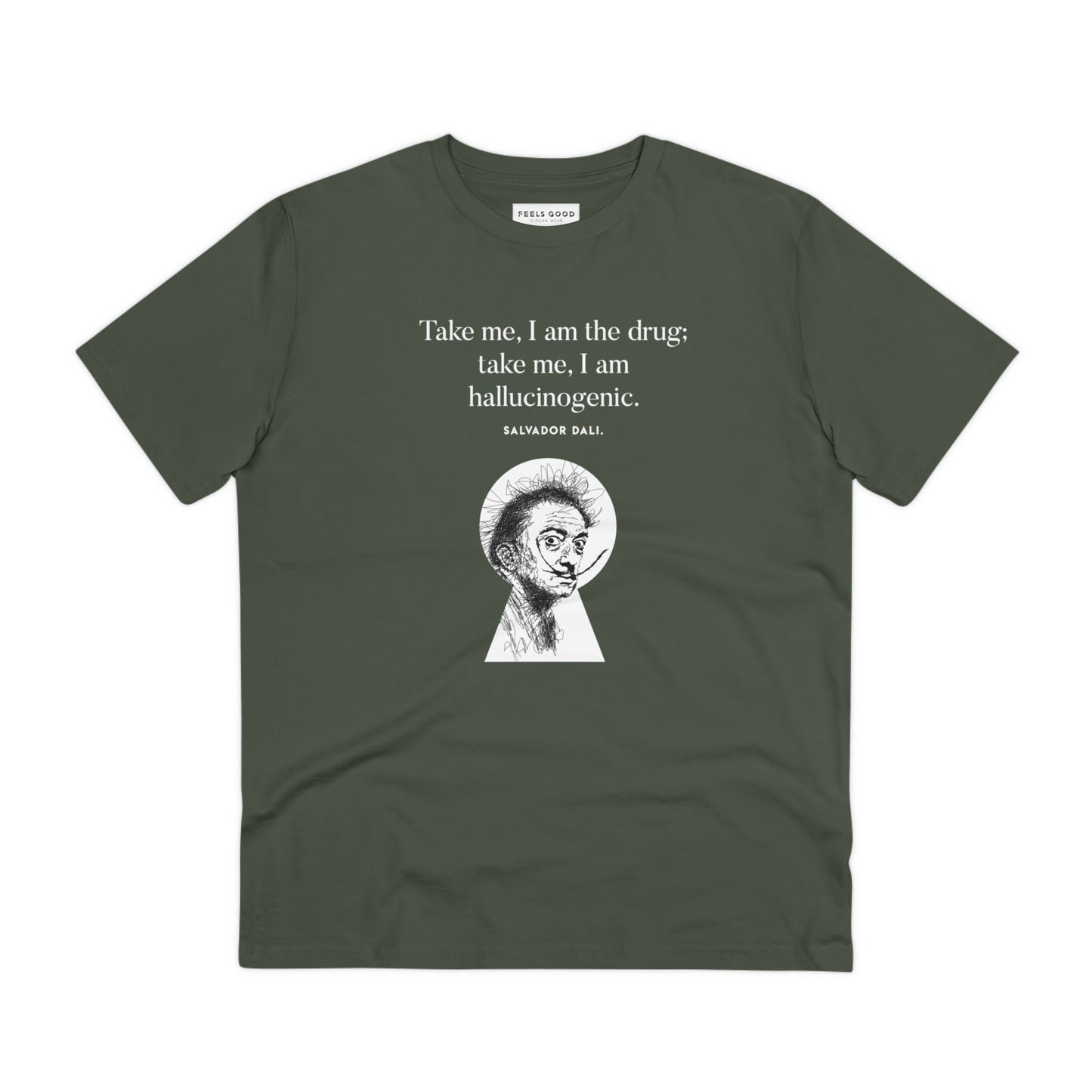 Eye-catching graphic tshirt with vibrant print and soft fabric - Salvador Dali