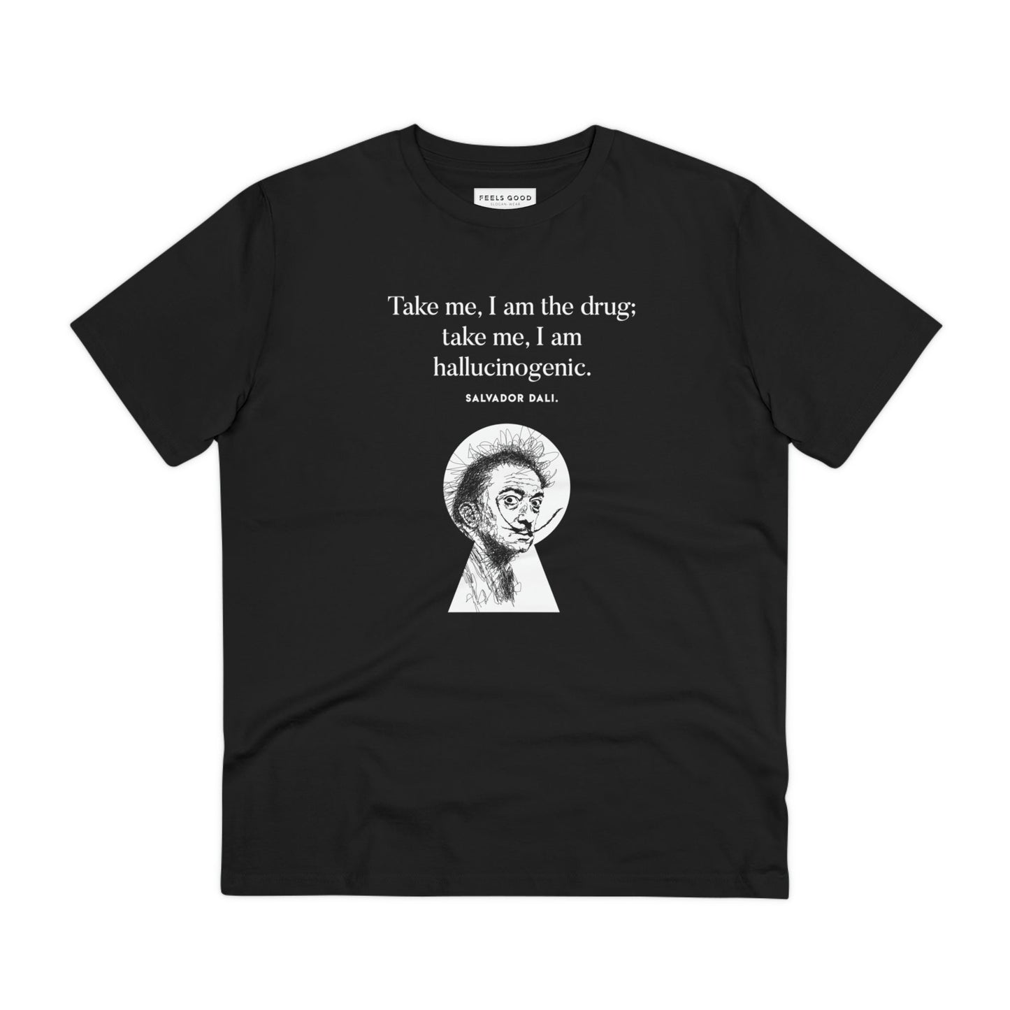 Gender-neutral unisex tee designed for everyday comfort - Salvador Dali