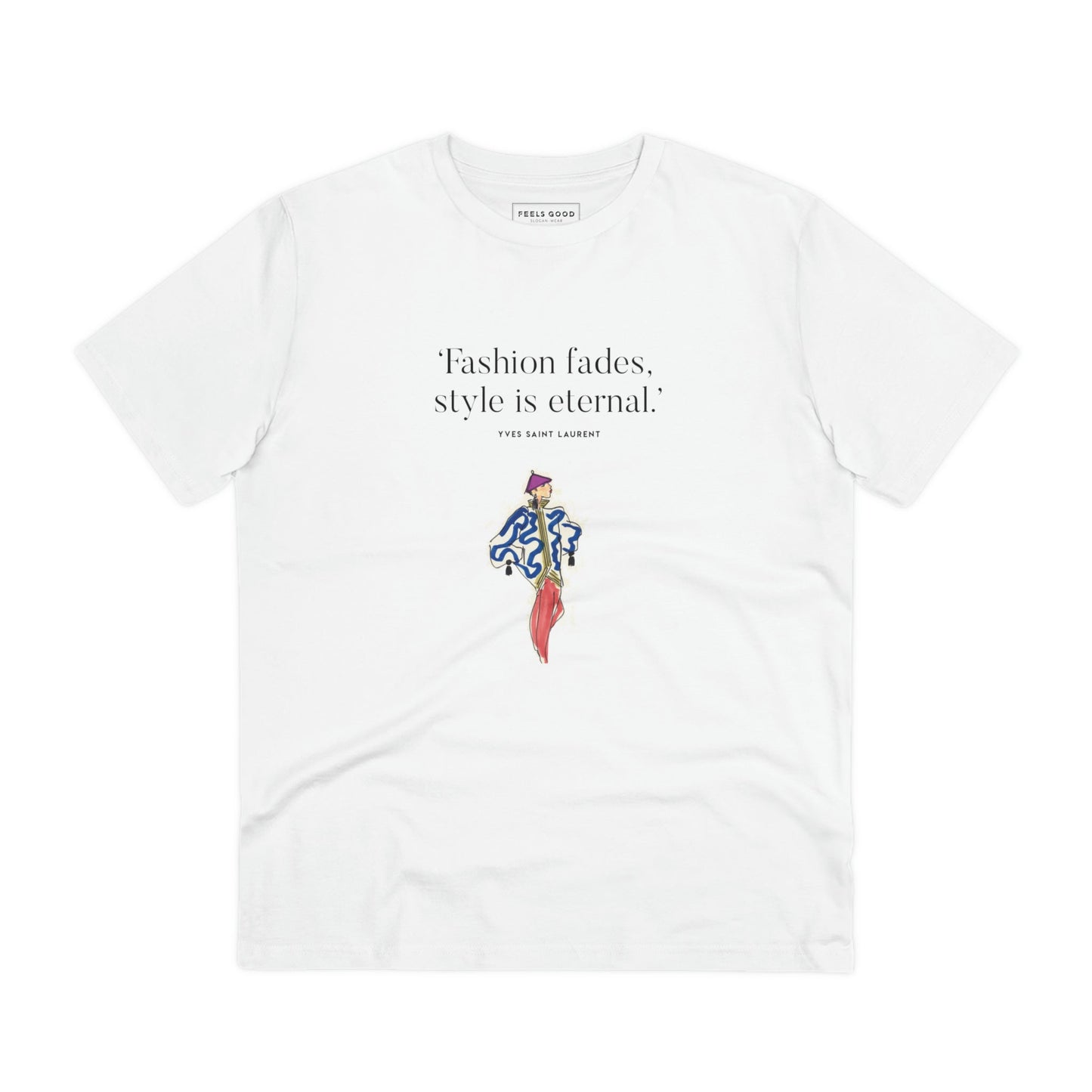Get 'fashion 'Eternal Style' Saint Laurent organic cotton T-shirt – a must-have for mens Dior T-shirt fans!
