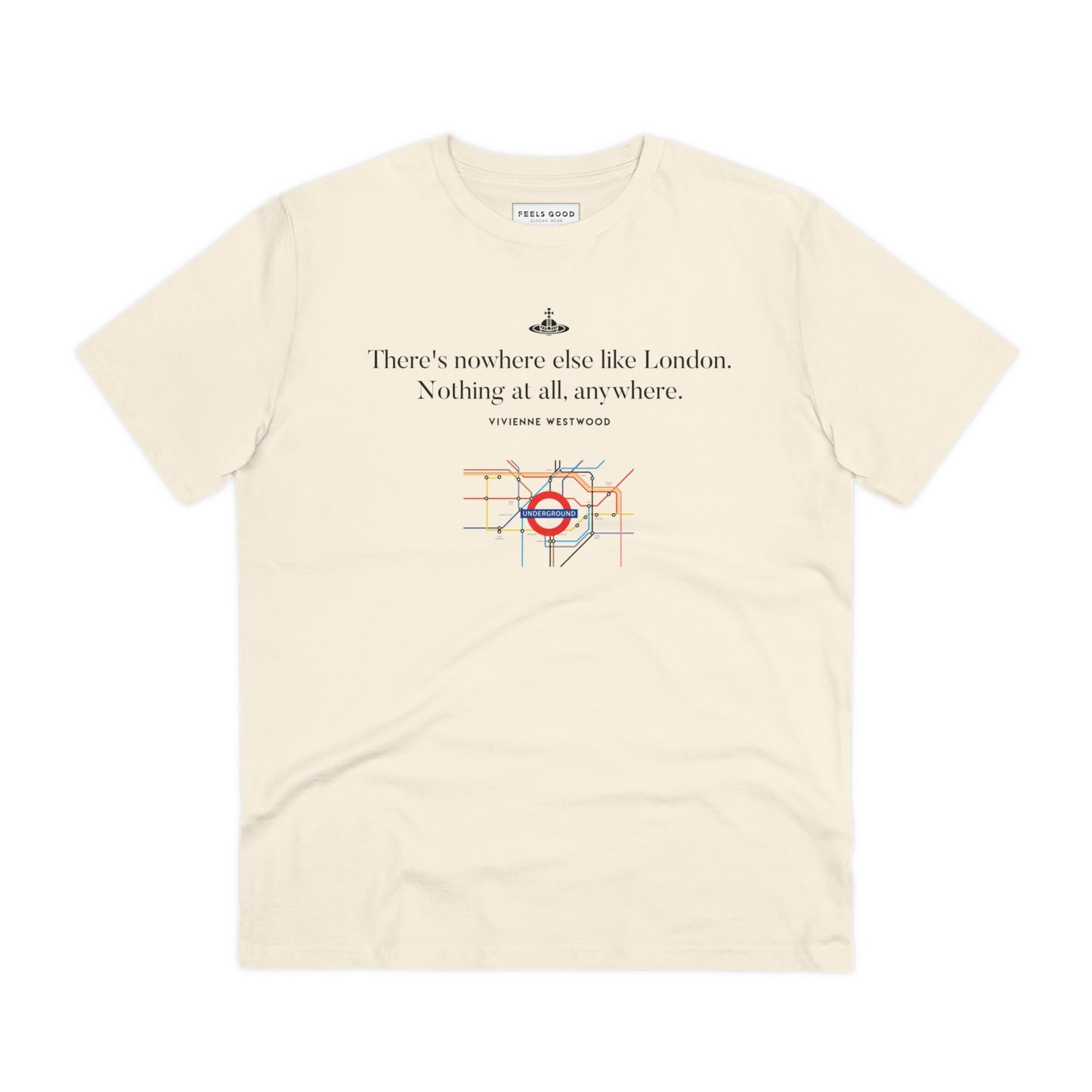Love a good chanel t shirt? Try fashionable 'London' Vivienne organic cotton t-shirt for style.