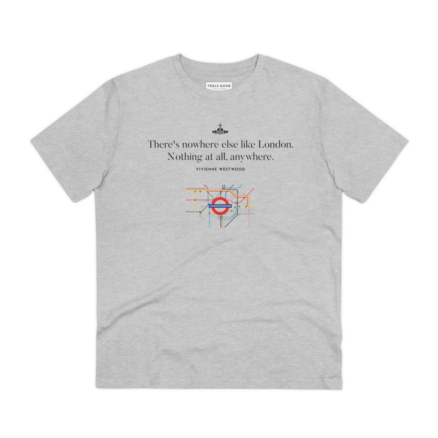 For fans of dior tshirt, fashionable 'London' Vivienne organic cotton t-shirt offers bold inspiration.