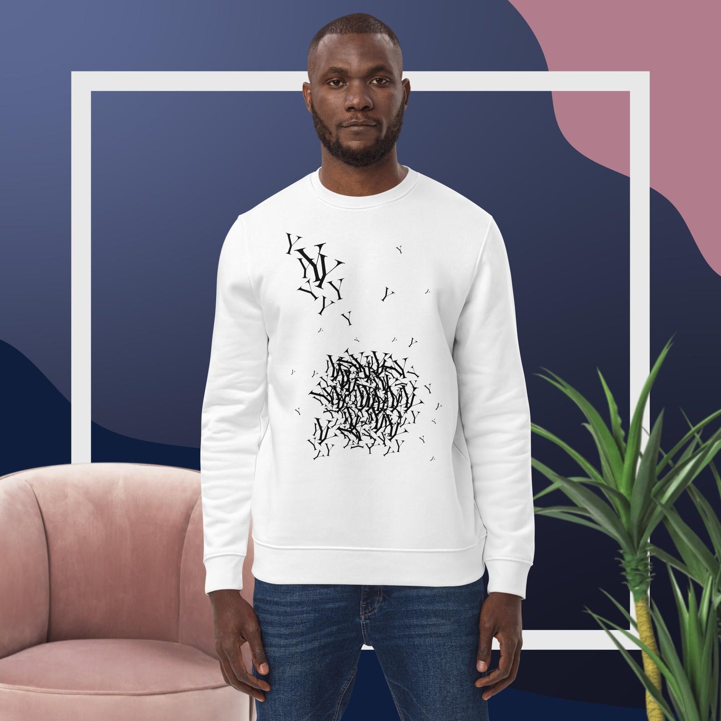 Fashion 'Y' Yohji Organic Cotton Sweatshirt inspired by conscious and stylish living