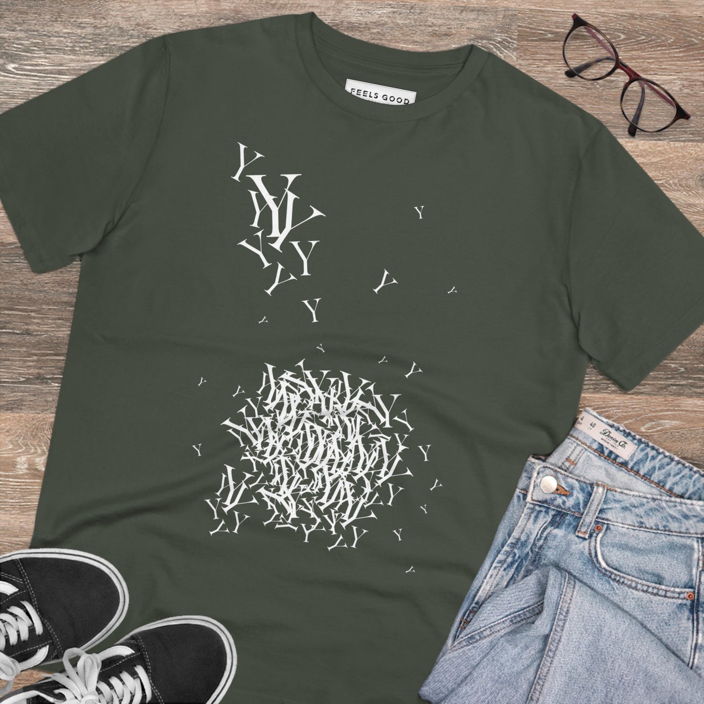 Favorite best t-shirt: 'Y' Yohji fashion organic cotton feel.