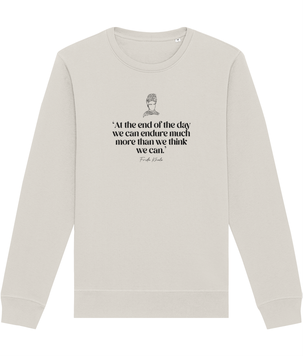Feminist 'Empowered' Frida Organic Cotton Sweatshirt - Feminism