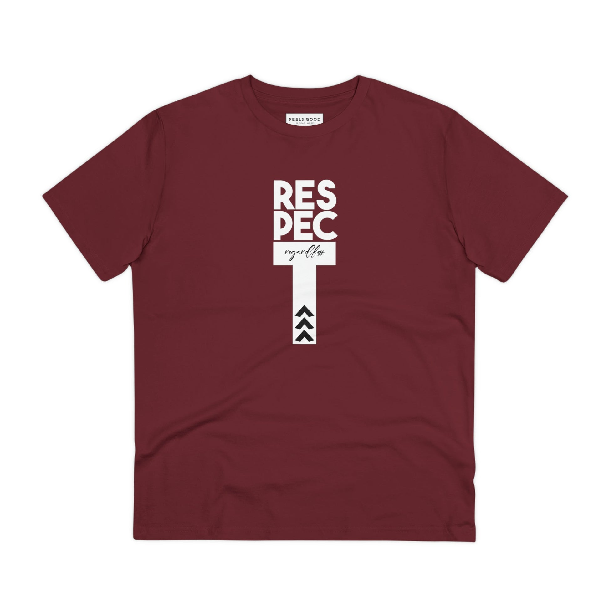 Say it loud with the feminist 'Respect Regardless' organic cotton t-shirt—ethically made, bold, and comfy.
