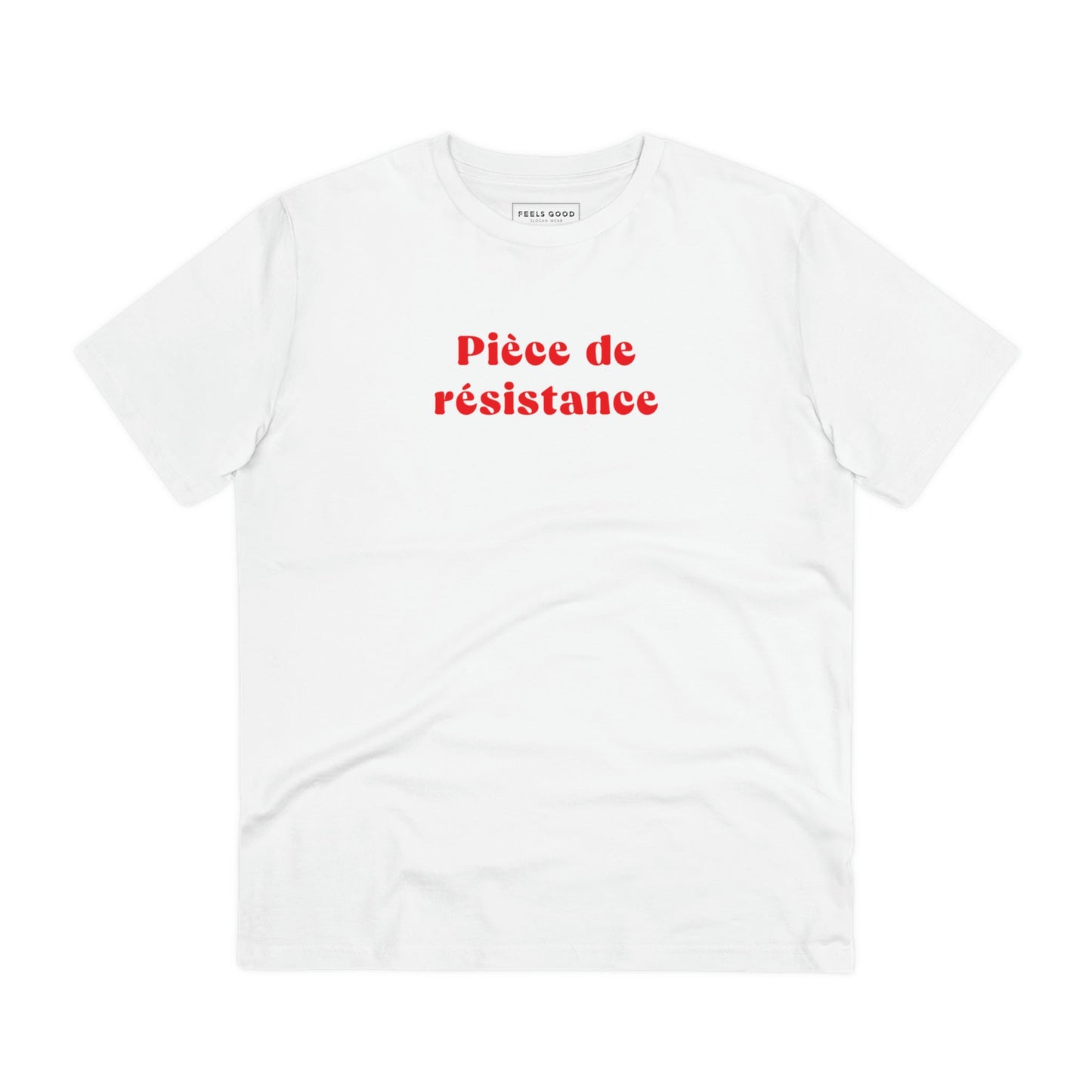 Love quotes in French? The Francophile 'Best Feature' Organic Cotton T-shirt is perfect for you!