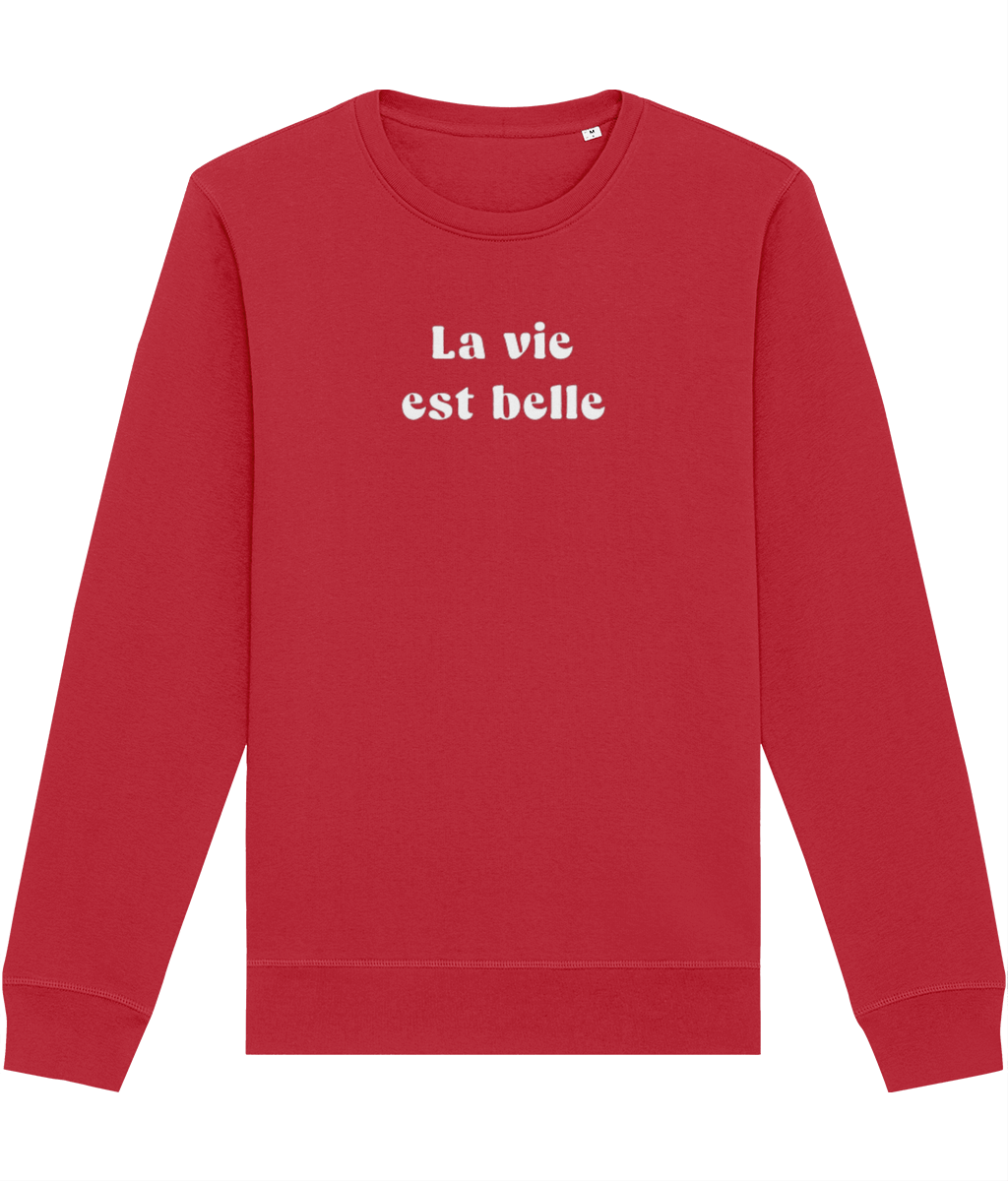 Feel the beauty, wear it: 'Life Is Beautiful' organic.
