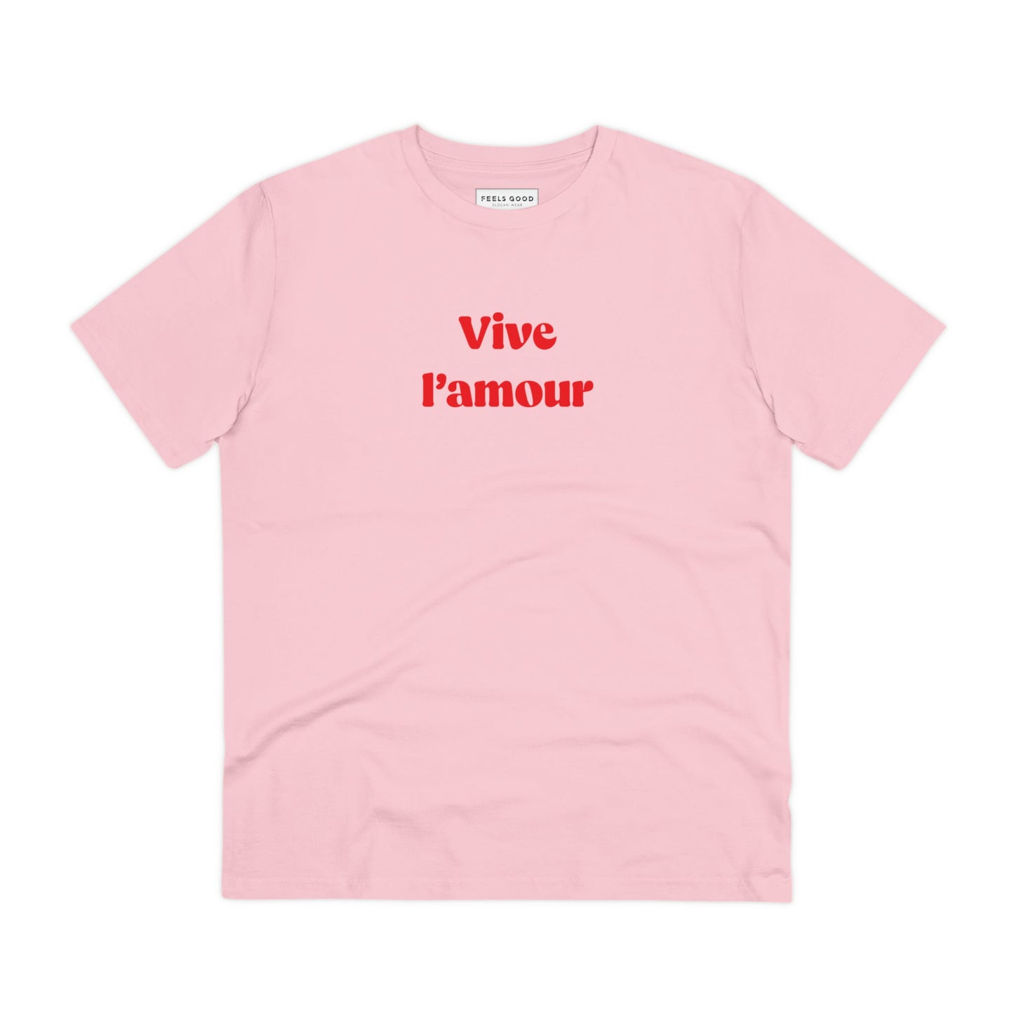 Francophile 'Long Live Love' Organic Cotton T-shirt - Francophile Tshirt