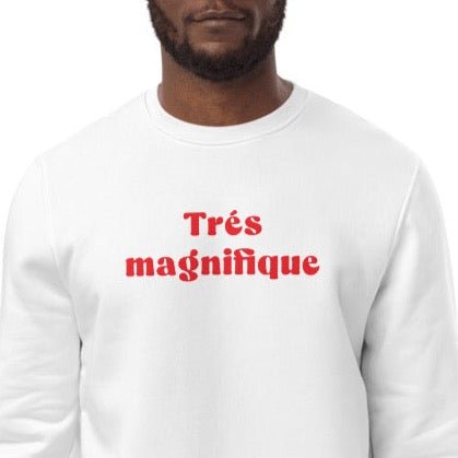 Soft organic cotton 'Magnificent One' - celebrating French grandeur.