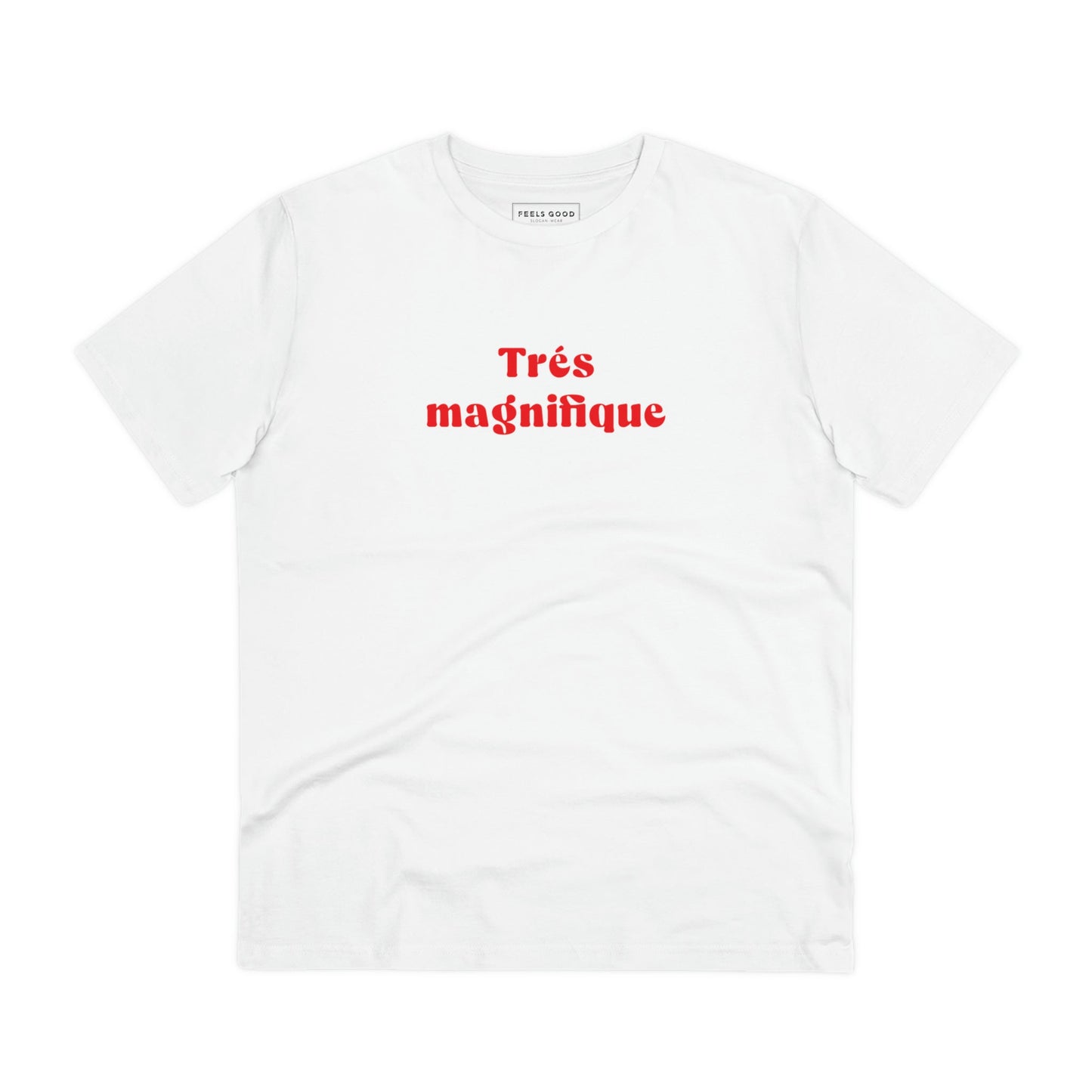 High-quality organic cotton T-shirt with bold 'Magnificent One' slogan