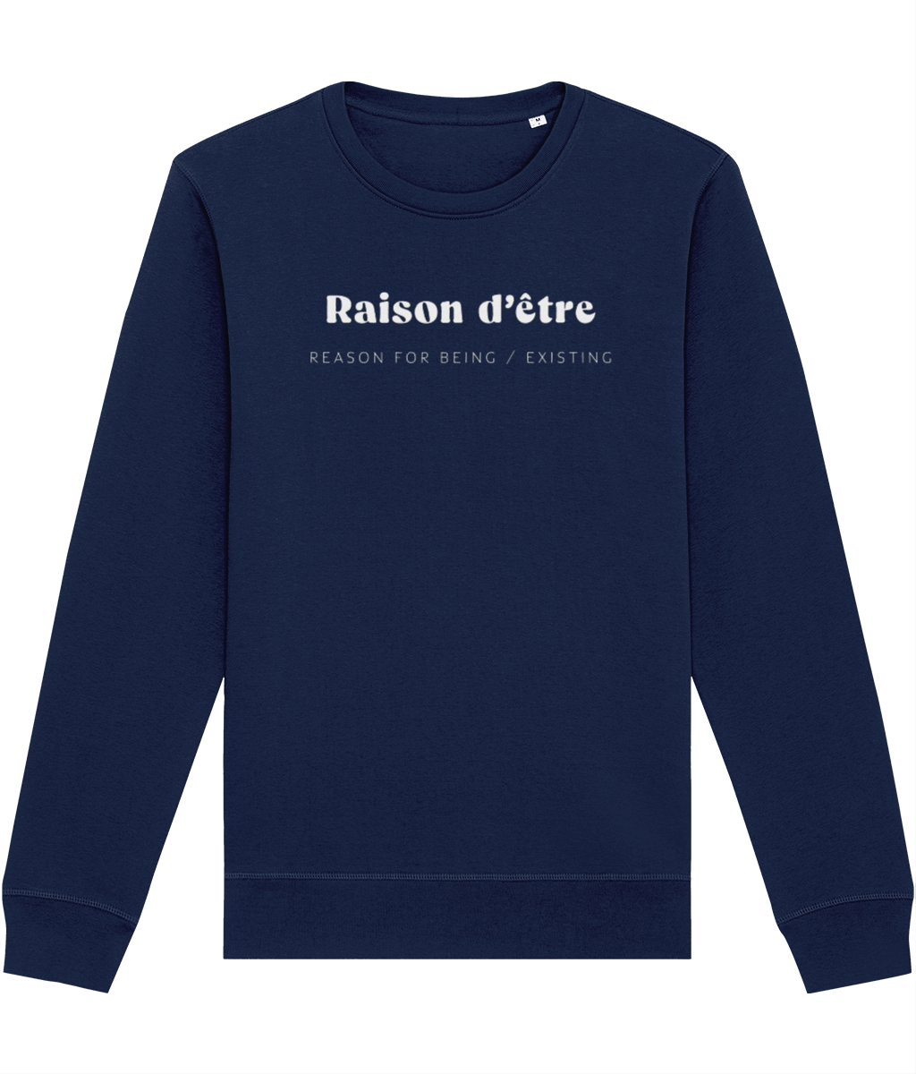 'Breathing Preserves...' sweatshirt, Parisian state of mind.