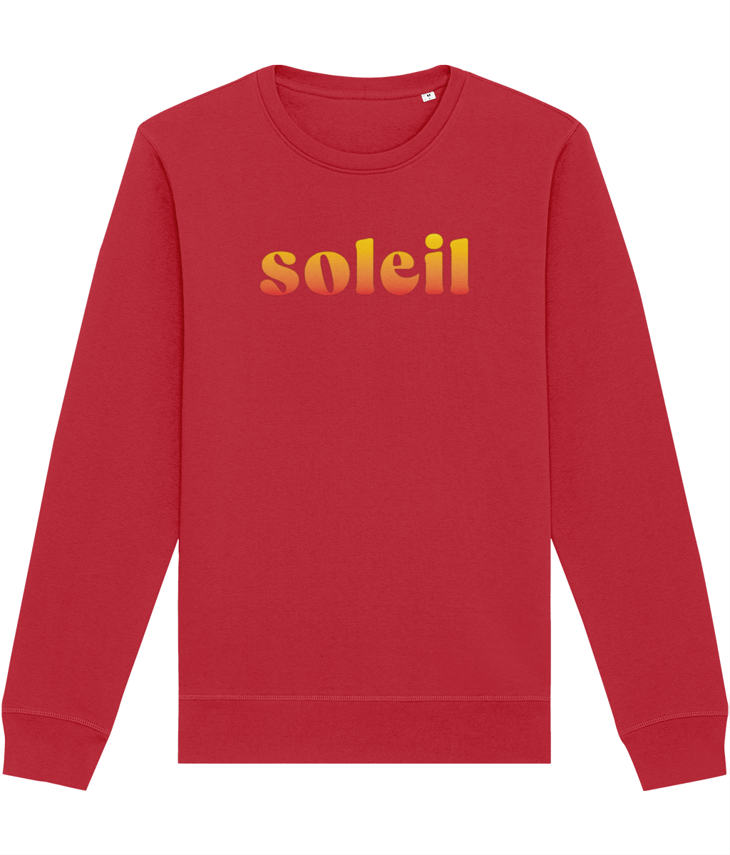 Organic cotton 'Sun' Paris-themed jumper.