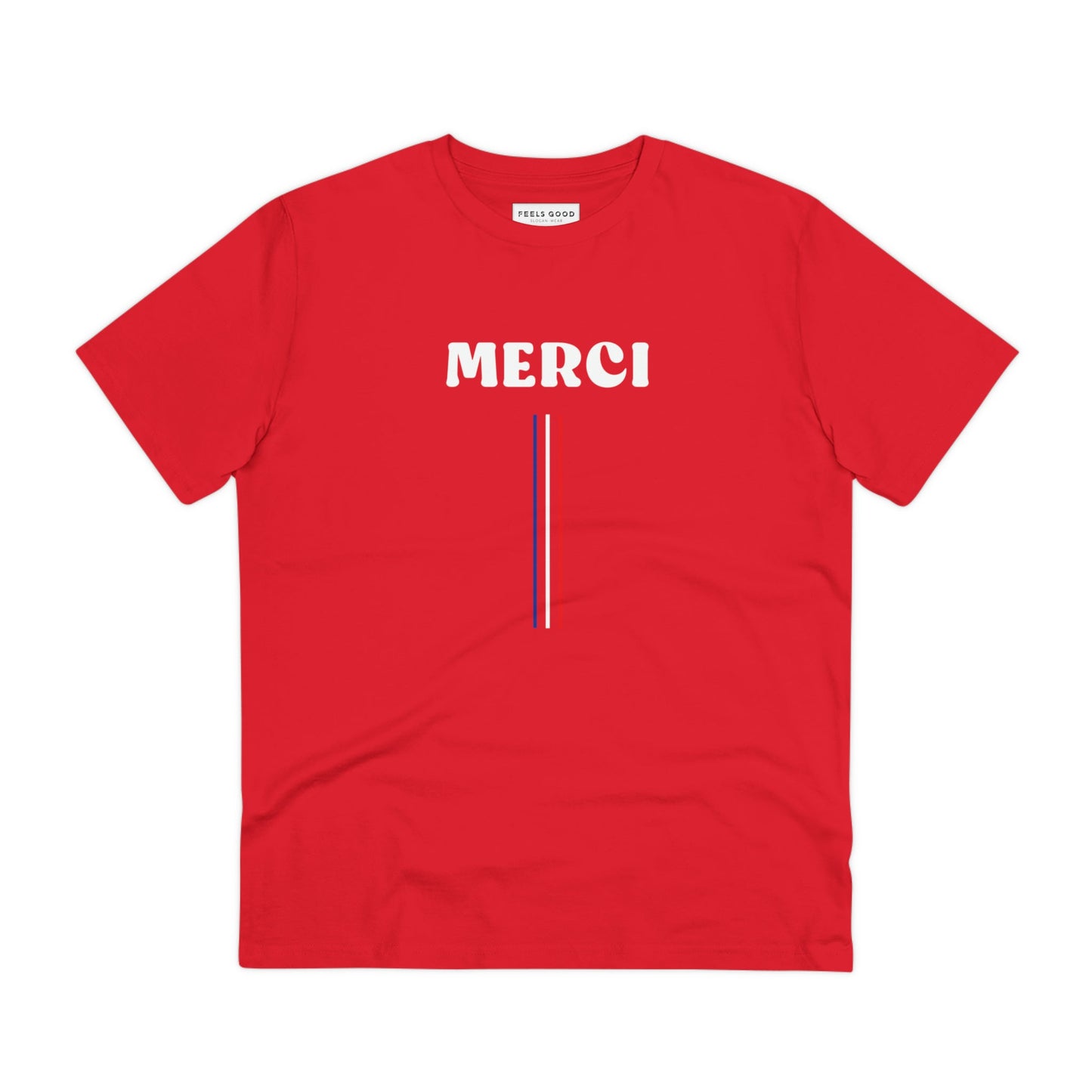 Francophile 'Thank You' Organic Cotton T-shirt - Francophile Tshirt