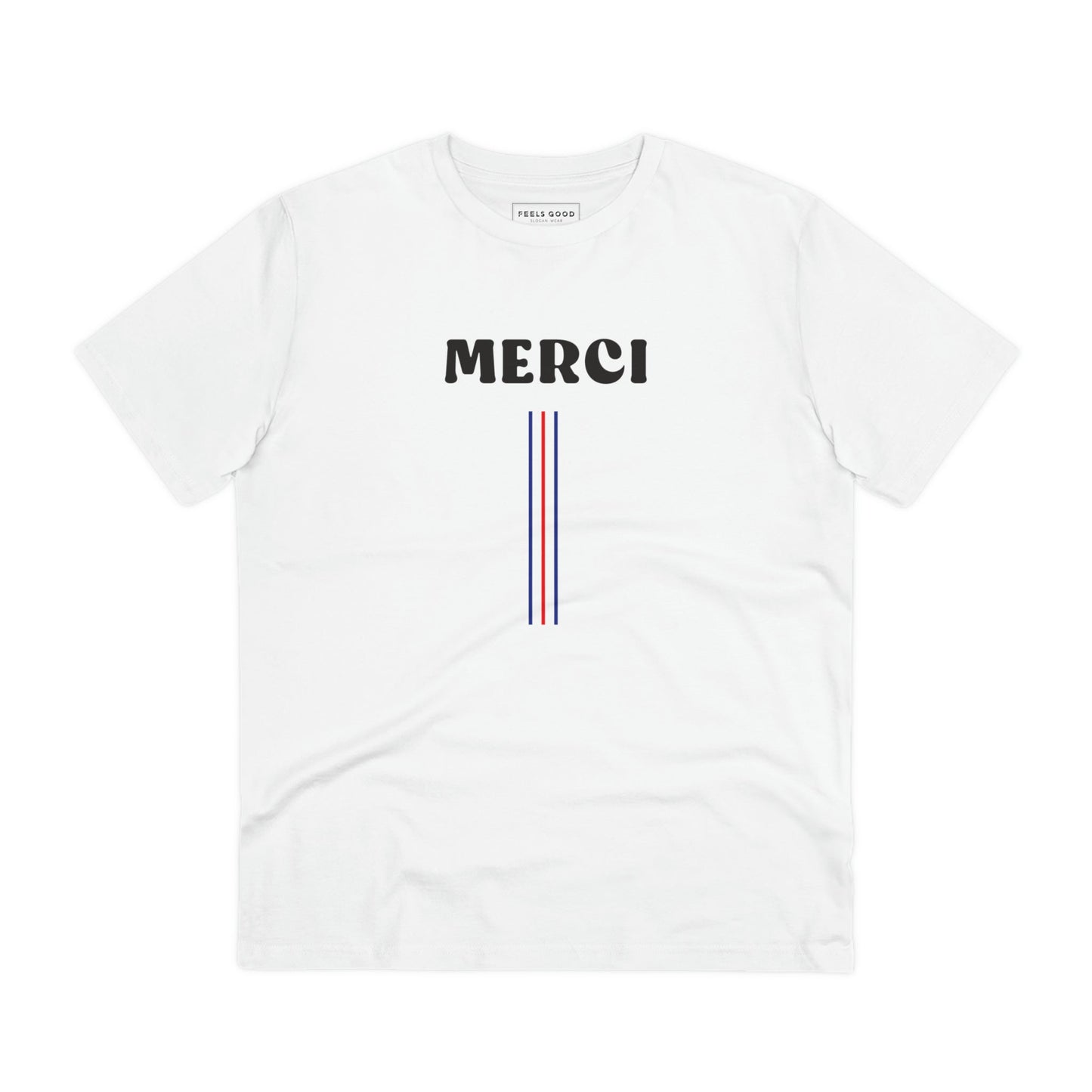 Francophile 'Thank You' Organic Cotton T-shirt - Francophile Tshirt