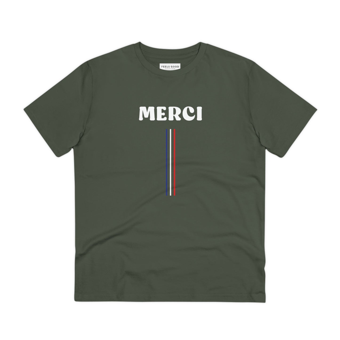 Francophile 'Thank You' Organic Cotton T-shirt - Francophile Tshirt