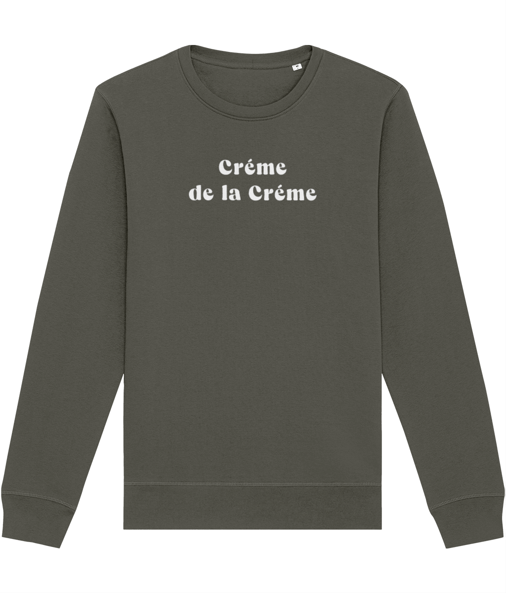 Create stunning Paris outfits with the stylish Francophile 'The Cream Of The Crop' Sweatshirt.