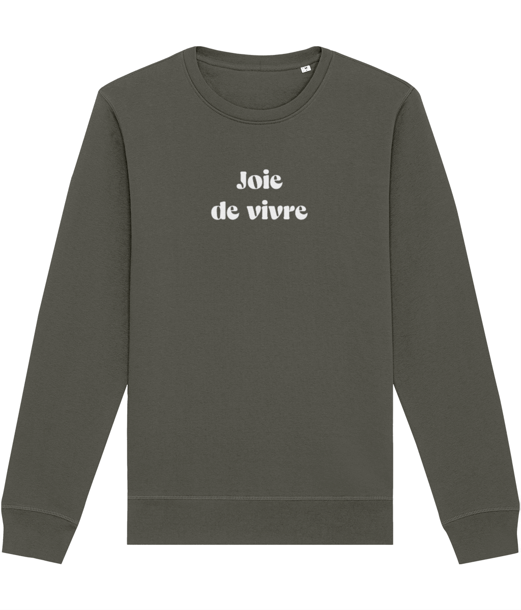 Vintage Style Sweatshirts - The Joy Of Life - French Gift