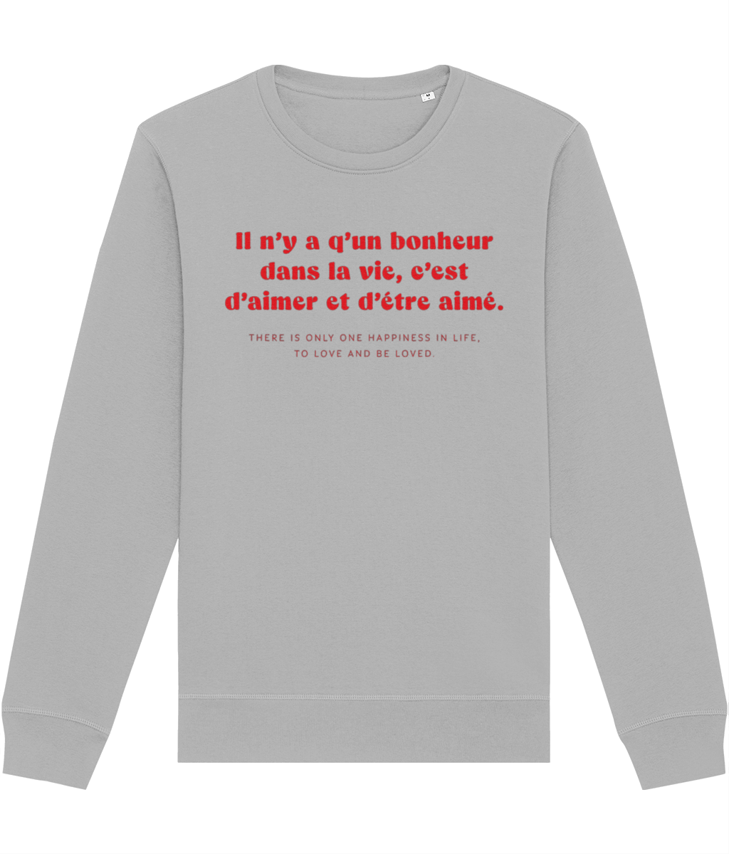 Parisian romance: 'To Love & Be Loved' organic wear.