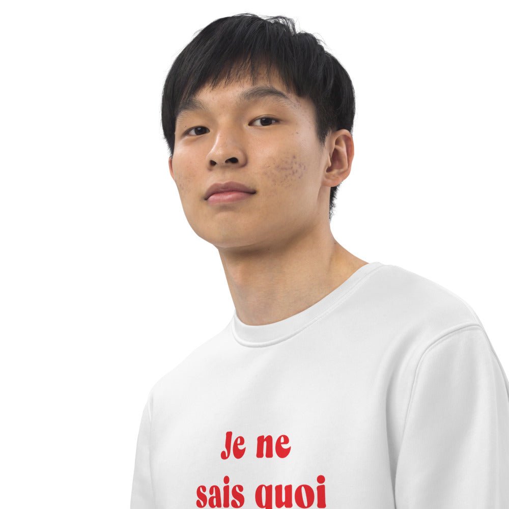 Francophile 'Unique' Organic Cotton Sweatshirt - French Gift