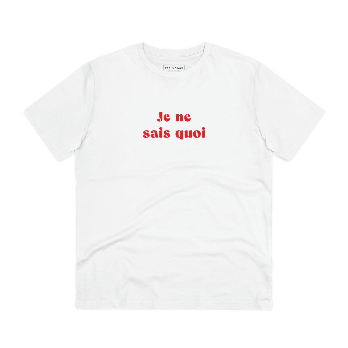Francophile 'Unique & Special' Organic Cotton T-shirt – cute french slogan tee