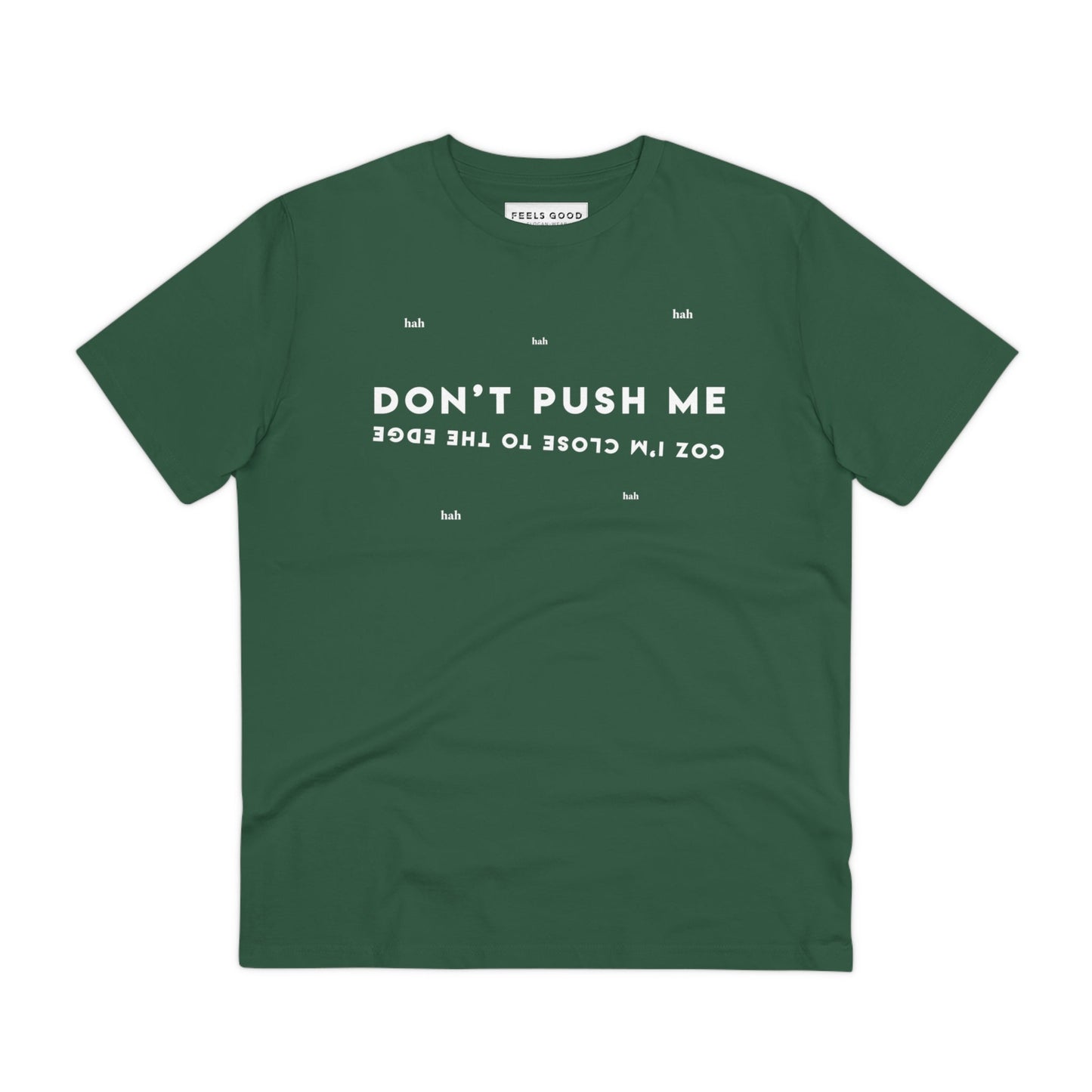 Vintage T-shirts band lovers will enjoy the Hip Hop 'Don't Push Me…' Organic Cotton T-shirt - Grandmaster Flash