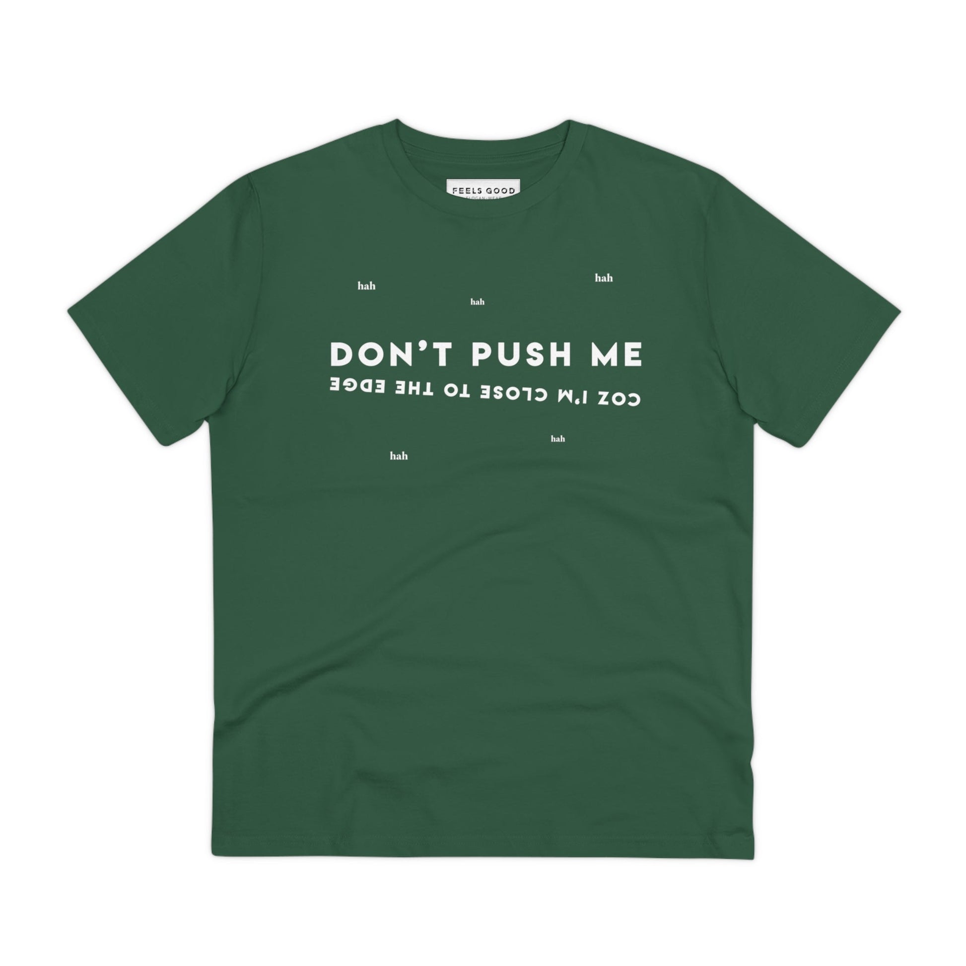 Vintage T-shirts band lovers will enjoy the Hip Hop 'Don't Push Me…' Organic Cotton T-shirt - Grandmaster Flash