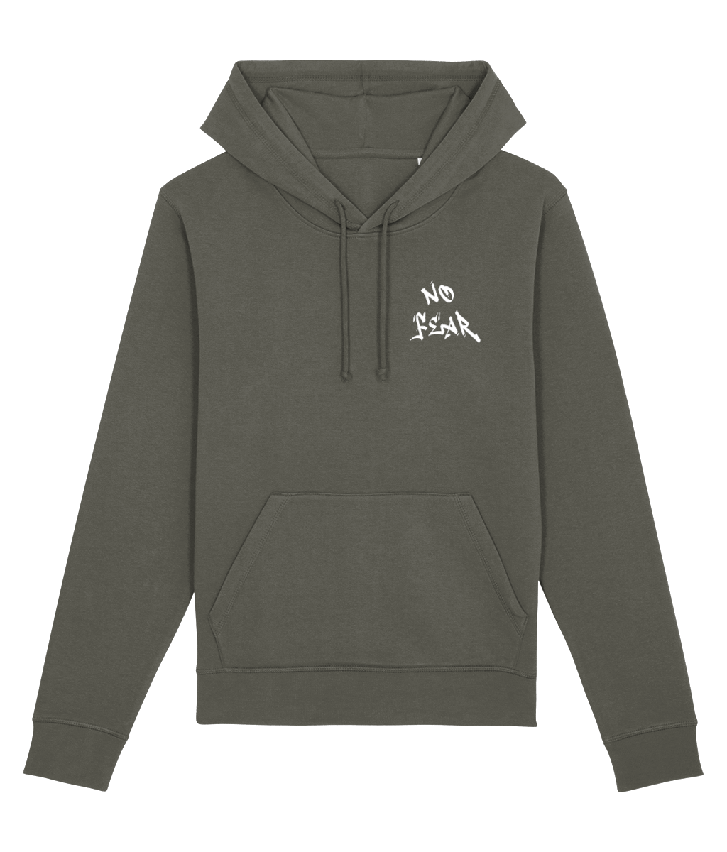 Unisex ‘No Fear’ hoodie with a hip hop attitude
