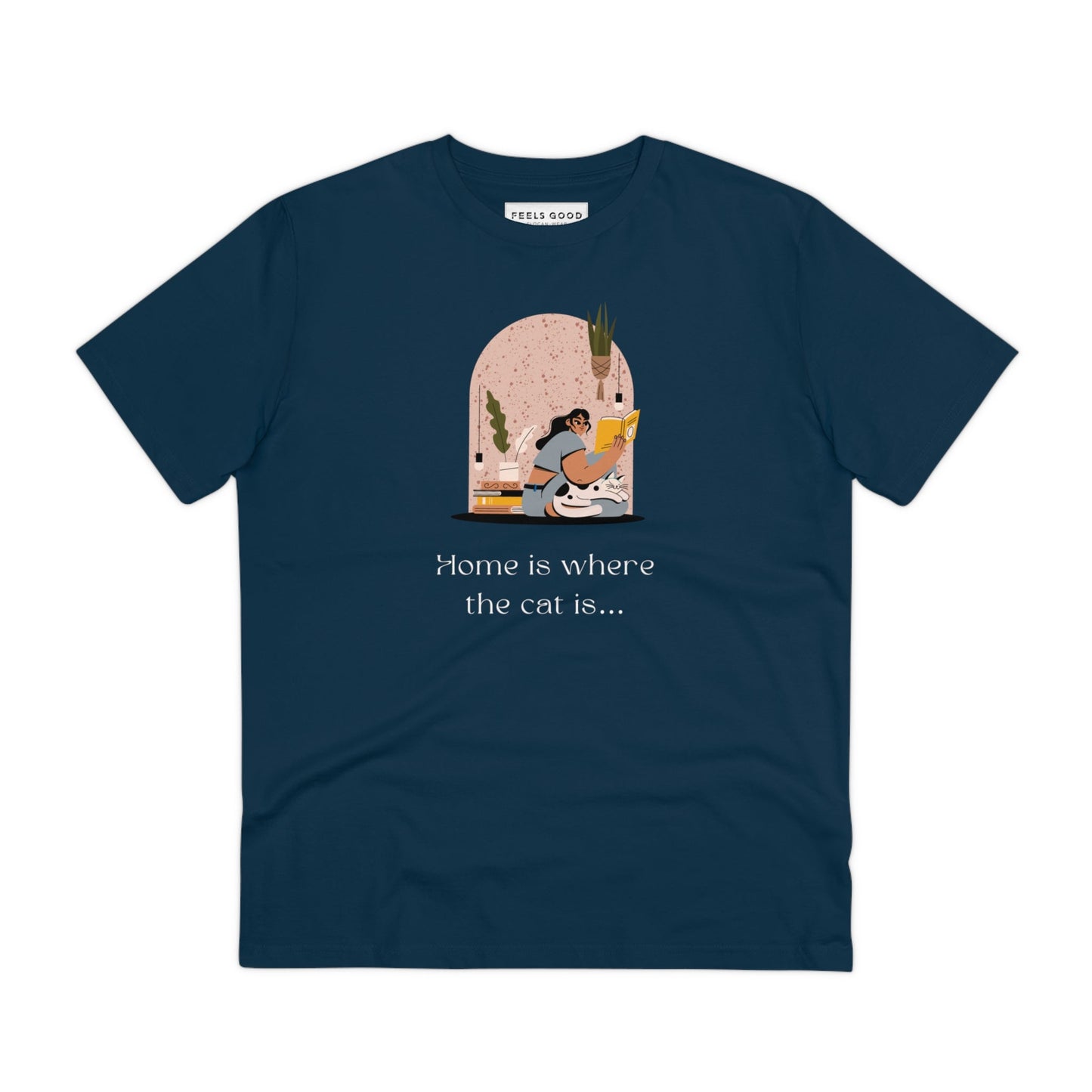 Organic Cotton 'Cat Sweet Cat' Funny Cat T-shirt - Fun Cat T shirt