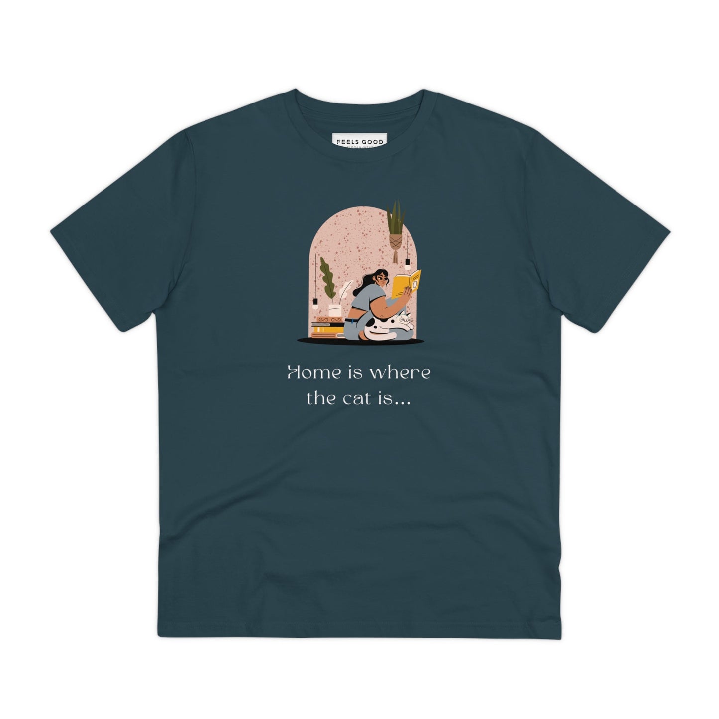 Organic Cotton 'Cat Sweet Cat' Funny Cat T-shirt - Fun Cat T shirt