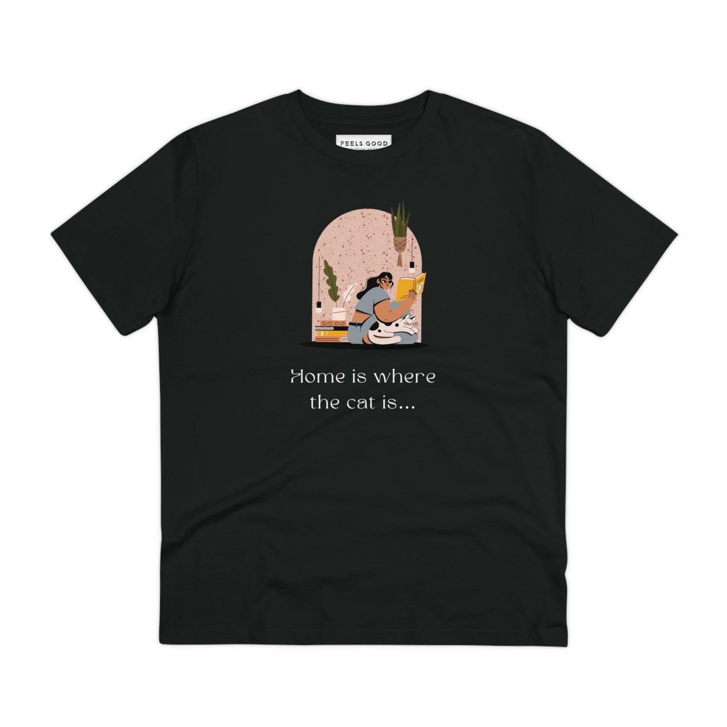 Organic Cotton 'Cat Sweet Cat' Funny Cat T-shirt - Fun Cat T shirt